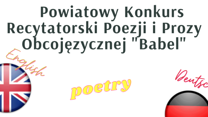 III Powiatowy Konkurs Recytatorski Poezji i Prozy Obcojęzycznej Babel